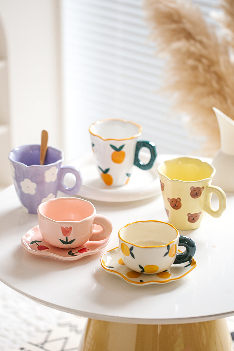 Everyday joy teacup and mug combo